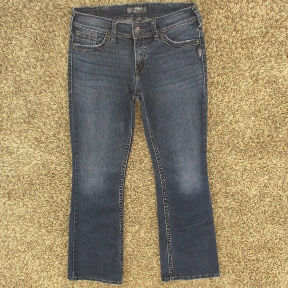 Silver Jeans Women's 30 Dark Wash Suki Surplus Bootcut Denim - Picture 1 of 11